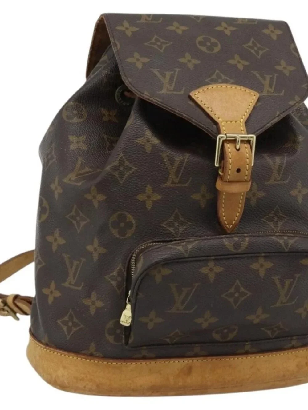 LOUIS VUITTON Monogram Montsouris MM Backpack M51136 LV Auth 188707